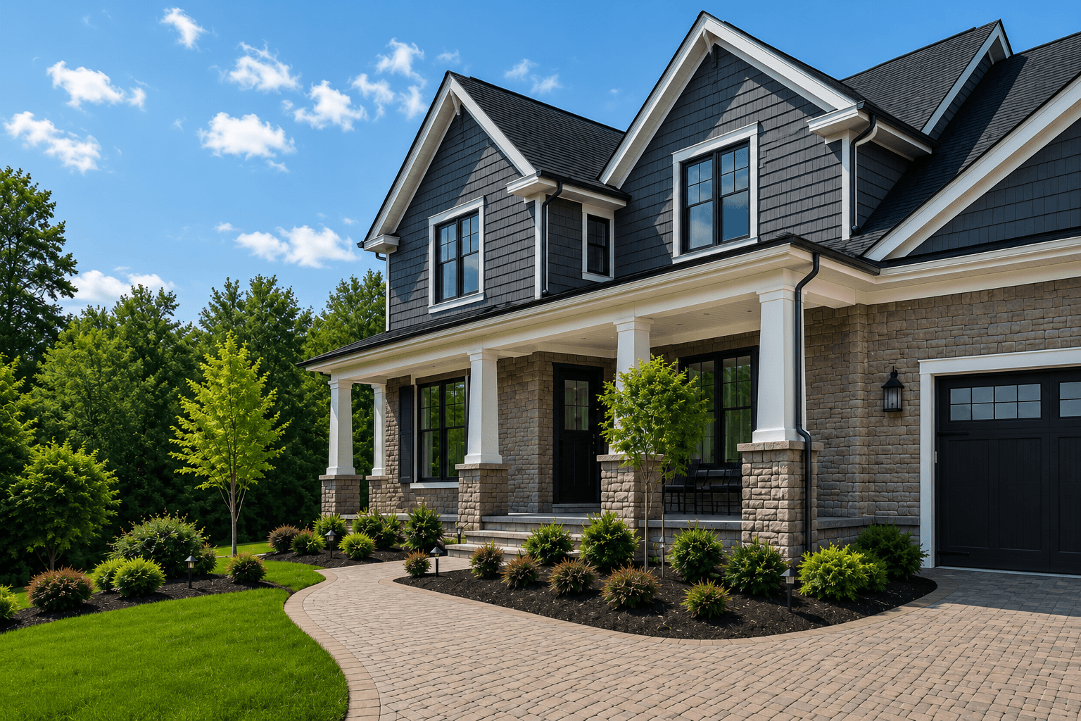 Home exterior during the day